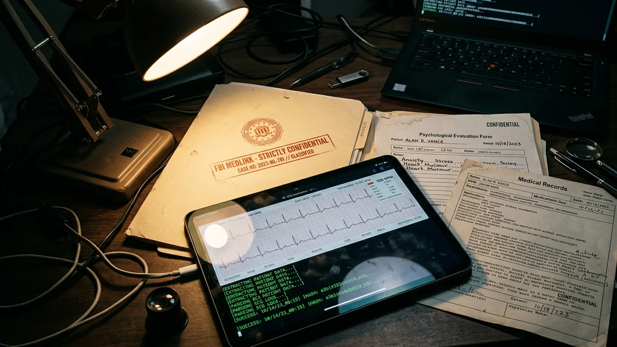 Classified FBI MedLink clinical documents, ECG prints, and psychiatric evaluations compromised in ShinyHunters hack